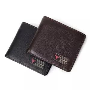 F5015 블루마운트 소가죽 중지갑 반지갑 남성지갑