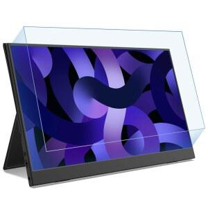 15.6인치 안티 블루 라이트 매트 노트북 화면 보호기, ARZOPA/MNN/KYY/VILVA/ASUS/FANGOR/ViewSonic/QQH 휴대용 모니터와 호환, 눈부심 방지 및 눈의 피로 감소