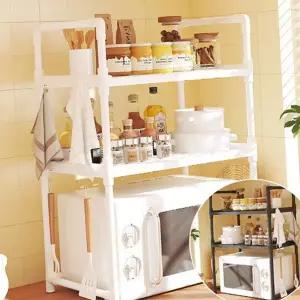 전자 레인지 선반 이동식 조리대 수납장 주방 틈새 선반 가전 욕실수납선반 싱크대 조립형 정리대 조립식