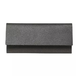 [롯데백화점]닥스 베노베로[25FW] 고트 엠보 플랩 장지갑 BROWN BLF1ACP3233-W1