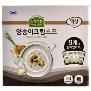 [해핑] 코스트코 매일유업 상하키친 양송이 크림스프 1350g(150g x 9팩)