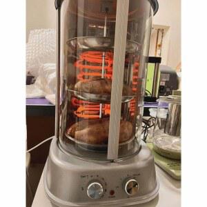 전기통닭구이 구이 그릴 266 온도 바비큐 전기 통닭 EB 항아리 닭고기 훈제 업소용