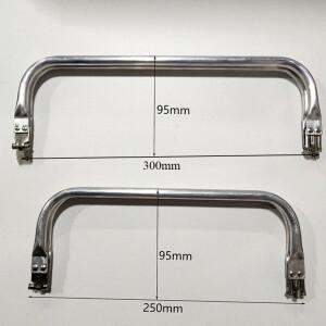 실버 메탈 가방 프레임 지갑 배낭 핸드백 알루미늄 튜브 핸들 액세서리 부품
