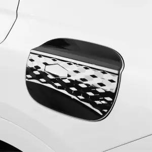 제네시스 GV80 쿠페 유광 주유구 커버 몰딩 외부 쉴드