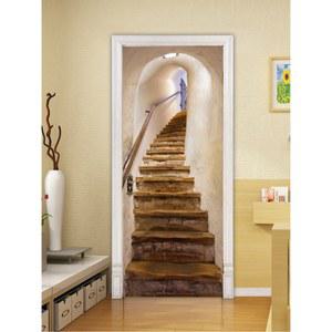 방문 시트지 인테리어 입체 셀프다이 착시현상 3D DIY