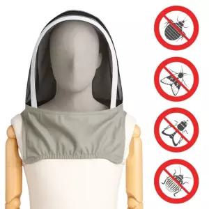 해충 방충모자 모기장옷 양볼 벌초 모기차단 야외 작업복