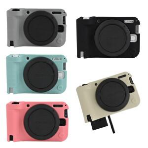 캐논 호환 EOS R50V 갑옷 바디 커버 스킨 백 프로텍터용  고무 실리콘 케이스