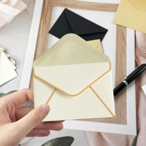 5~20개 10x7cm 베이지 봉투 인사말 카드 초대장 종이 사무용품 휴일 선물 발렌타인 TMZ