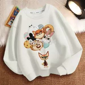 주토피아 라운드넥 맨투맨 가을 겨울 주디 닉 피닉 클로하우저 