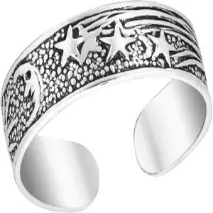 에어비다 스텔라 스카이 선 문 및 별똥별 .925 스털링 실버 토 링 또는 핑키 천상에서 영감을 받은 여성용