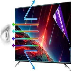 55인치 TV용 TYRHMY 눈부심 방지 스크린 프로텍터 매트 TV 필름 안티 블루 라이트 화면 반사 필터가 눈의