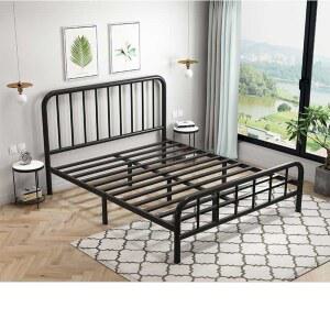 철제 침대 기숙사 북유럽 싱글 프레임 깔판 침대틀 접이식