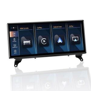 PEMP Linux 12.3인치 초박형 화면 E70 E71 CIC 유선 및 무선 카플레이 리트로핏 안드로이드 오토, 1920 x 720 디스플레이 미러 링크 카 라디오 블루투스 비디오 플레이어 화면(2010-2012) BMW X5 X6용