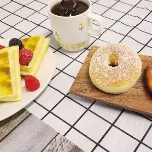 화이트 체크 방수 테이블보 S 식탁보 방수테이블보 방