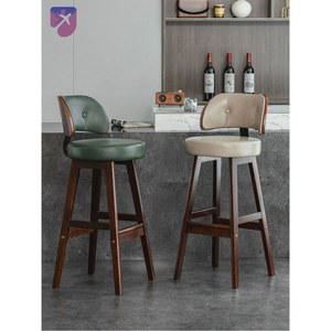 홈바의자 주방 엔틱 높은 바텐 2세대 8가지 블랙의자 식탁용 원목 바스툴 키높이 스탠딩