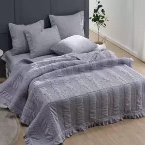 싱글이불 싱글침구세트 침구이불세트 스프레드 싱글 세트 그레이