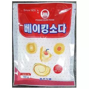 식소다(애기표 150g)X4/식용/소다/베이/킹/식소다/먹는베이/배이킹소다/식품용/주방식/제빵/달고나/식소다