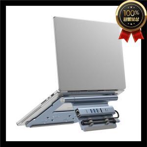 6in 1 USB C 노트북 도킹 스탠드 4K60Hz HDMI 100W PD 3 3.0 기가비트 이더넷 알루미늄 MacBook Surface Le