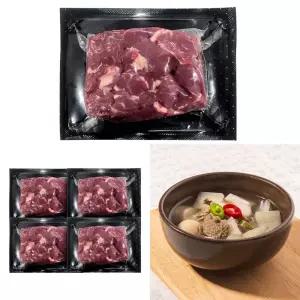 호주산 척아이롤 국거리 300g x 4팩 육질 한식 호주청정우 진공포장 소고기