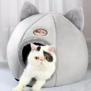 겨울 강아지집 애견 예쁜 동굴집 하우스 고양이 강아지