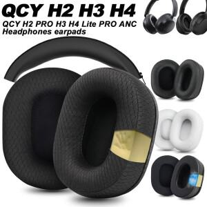 교체용 이어패드 메쉬 천 메모리 커버 스폰지 소프트 프로틴 이어폰 패드 QCY H2 PRO H3 H4 Lite ANC 헤드
