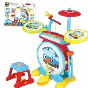 키보드 115000 타요 뮤직플레이 세트(키보드 드럼)