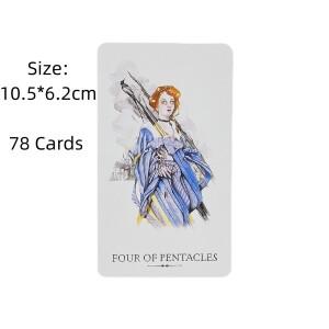 Linestrider 타로 카드 A 78 덱 오라클 영어 비전 점술 에디션 Borad 게임