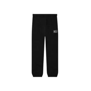 나이키 x 스투시 NRG 워시드 플리스 팬츠 블랙