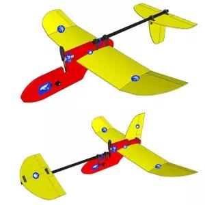 동력비행기 콘덴서 3종변신 전동글라이더 에어 활공 모터 핸드 양력