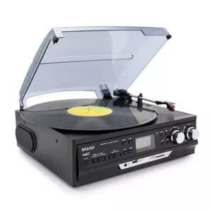 LP 턴테이블 레코드판 레트로 스피커 축음기 라디오