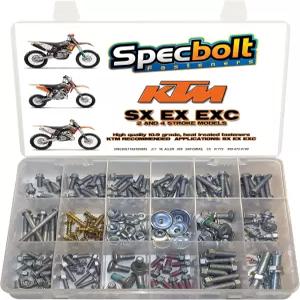 유지보수 및 유지보수를 위한 250pc 스펙볼트 브랜드 볼트 키트 KTM SX SX-F EXC-F XC-F XCF-W MXC