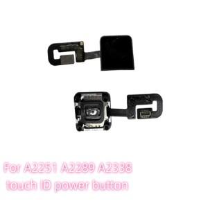 맥북 호환 프로 전원 켜기끄기 단추 터치 ID 플렉스 케이블 포함 13 인치 A2251 A2289 A2338 M1 M2  년