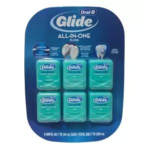 오랄비 글라이드 민트 치실 44m x 6입 코스트코