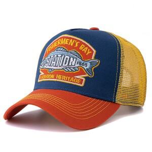 뜨거운  남여 낚시 모자 통기성 메쉬 트럭 큰 물고기 어부 스포츠 스냅 백 야외