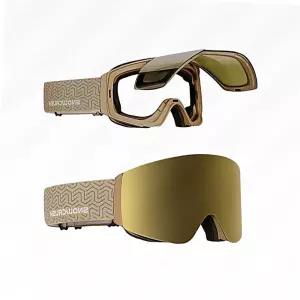 스키고글 남녀공용 플립업 보드고글 안경호환 구면렌즈 자석 대형
