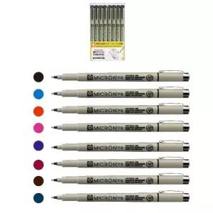 중성펜 컬러 피그마 마이크론 색상 필기구 (WFKL0R4)