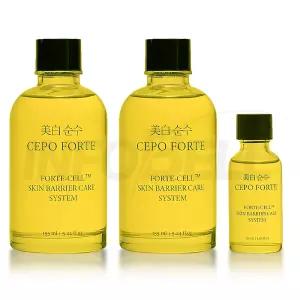 미백순수 세포 포르테 포르테셀 피부 스킨 장벽 탄성 복원력 치밀도 개선 관리 케어 기능성 화장품 1세트