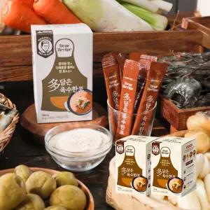 다담은 육수한포 80포 만능육수 다시팩 약선요리 연구소 최만순