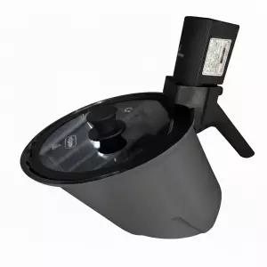 바이탈플랜트 롤팬 NEW 오리지널 자동회전냄비 차콜