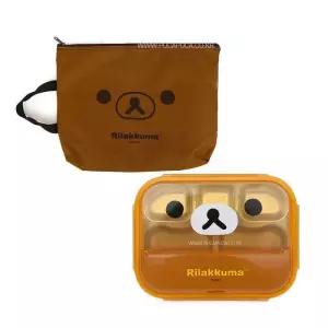 [룽스]얼굴 식판도시락 유아동 어린이집도시락 식기