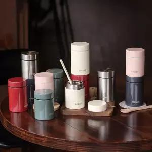 [룽스]스텐 보온 도시락통 죽통 이유식 미니죽통 200ml