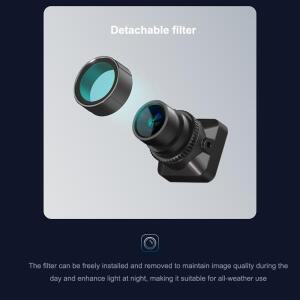 CADDX Gazer 풀컬러 야간 투시 아날로그 카메라, 필터 무료 제거 품질 향상