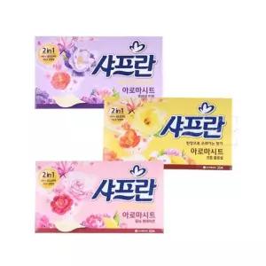 루미나D 샤프란 아로마 시트 티슈형 섬유유연제 향 선택 1P 건조기용