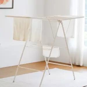 빨래 건조대 접이식 대용량 이불 특대형 빨래 건조대 수건 스틸 거실 스테인리스 베란다 아연 강판