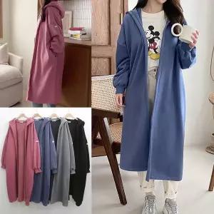 [하프클럽/시드마켓]후드로브기모롱가디건 511V691S 빅사이즈 여성 601