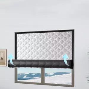 창문 바람막이 양면실버 단열 우풍 차단 벨크로 침실