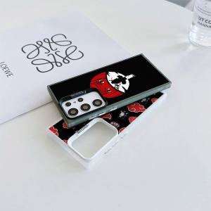 핸드폰 케이스 아 키 로고 나루토 케이스 갤럭시 S23 S25 엣지 S21 S22 플러스