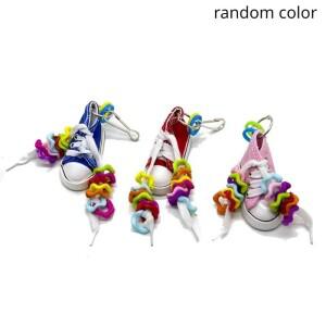 미니 캔버스 신발 앵무새 장난감 애완 동물 새 케이지 장식 스탠딩 등산