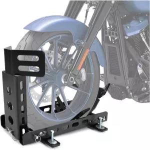 에코트릭 모터사이클 휠 초크 트레일러 3000파운드 용량 대부분의 크루저 스포츠 더트 바이크 타이어