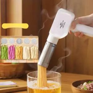 칼 자동 파스타 주방 가정용 소형 국수 전기 스테인레스 제면 기계 반죽